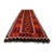 Vintage Afghan Narrow Kilim Runner 384x94 cm For Sale