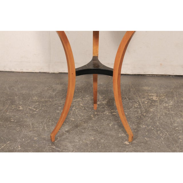 Italian Round Side Table W/Inlays, 19th C. For Sale - Image 11 of 11