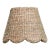10" Scalloped Lamp Shade in Seagrass For Sale - Image 4 of 4