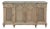 19th Century Louis XVI Stripped Oak and Ormolu Marble Top Buffet For Sale