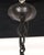 Mid 20th Century Restored Gothic Black Wrought Iron Chandelier For Sale - Image 9 of 9