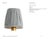 Visual Comfort Signature 4" Pleated Blue Linen Shade Designer: Visual Comfort Signature Height: 4.25" Base: Shade Details:...