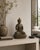 Traditional Antique Tibetan Bronze Buddha Shakyamuni With High Crown For Sale - Image 3 of 15