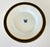 Lynn Chase Designs Jaguar Jungle Saucer Dish Black Border and 24k Gold Rim For Sale In Palm Springs - Image 6 of 6