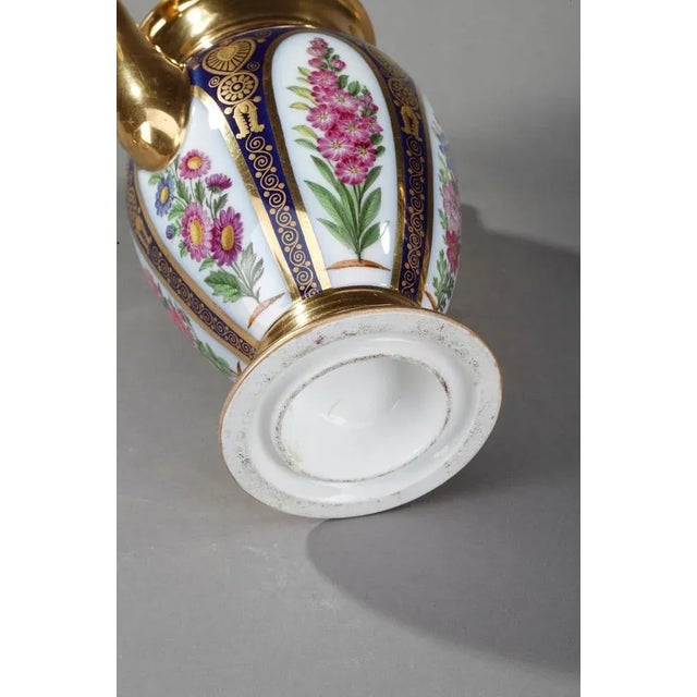 Charles X Style Paris Porcelain Coffee Service, Set of 10 For Sale - Image 15 of 18