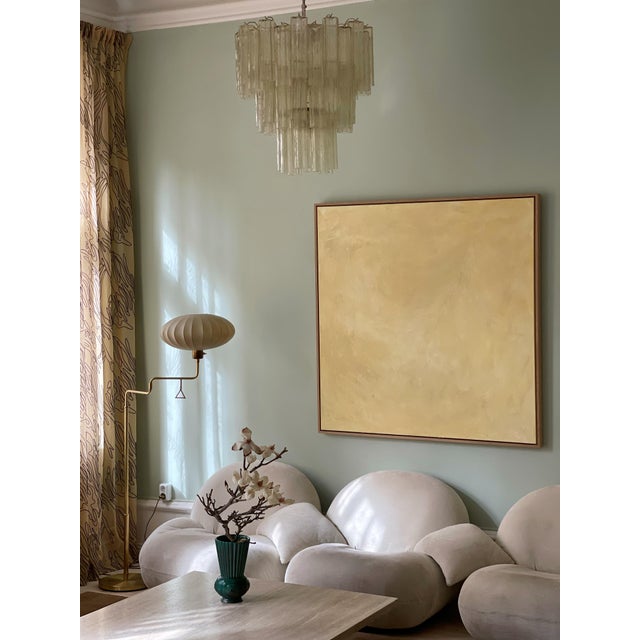 Honey Murano Glass Tronch Chandelier For Sale - Image 3 of 10