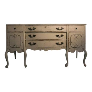 Late 18th Century Queen Anne Antique Sideboard For Sale