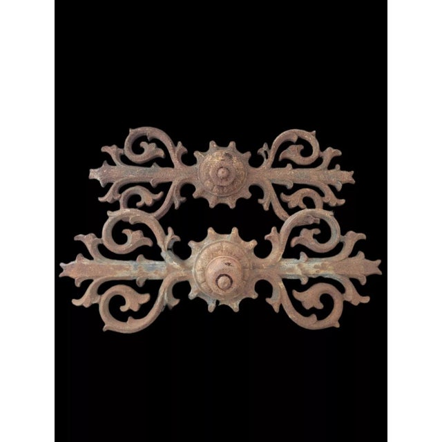 Wrought Iron Ceiling Keys, Set of 2 For Sale - Image 12 of 12