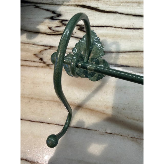 1970s Ivy Towel Rack For Sale - Image 5 of 5
