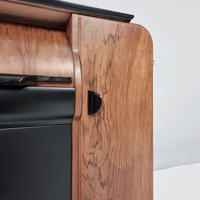 Art Deco Bar Cabinet by Jindrich Halabala for Up Závody, 1940s For Sale - Image 14 of 15