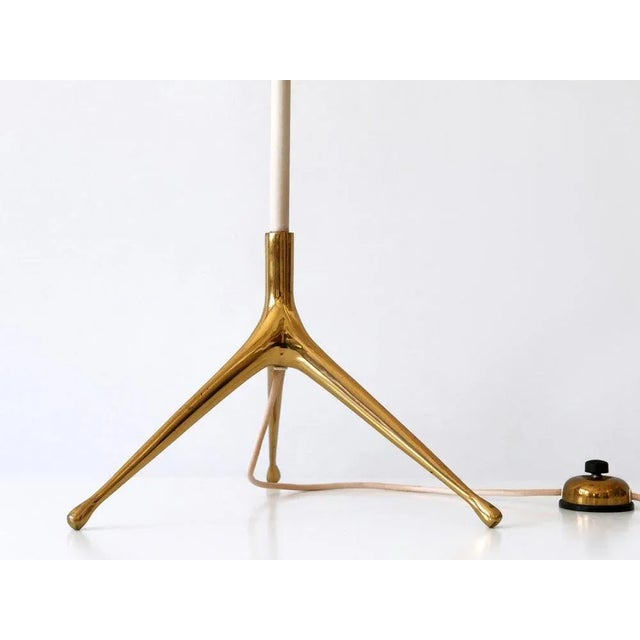Mid-Century Modern Crowfoot Floor Lamp from Vereinigte Werkstätten Collection, 1960s For Sale - Image 6 of 10