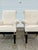 Indulge in the timeless sophistication of these ivory colored Mastercraft dining chairs. The sleek, rounded design,...