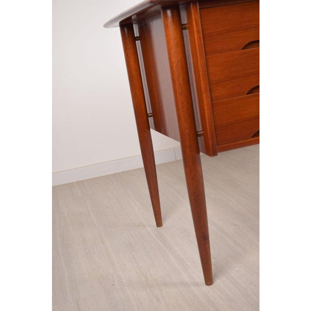 Vintage Writing Desk, Italy, 1960 For Sale - Image 14 of 15