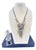 Vintage Juliana D&e Clear & Smoky Topaz Rhinestone Necklace and Bracelet Set, Attributed For Sale