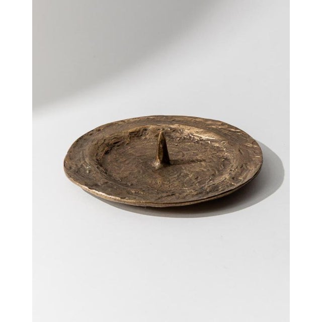 Vintage Bronze Candleholder, 1960s For Sale - Image 5 of 11