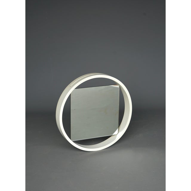 Wood DZ84 Mirror by Benno Premsela for 't Spectrum, 1960s For Sale - Image 7 of 11