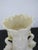 Ceramic Belleek Double Dolphin Handle Luster Spill Vase 1965-1980 Green 6th Mark For Sale - Image 7 of 11