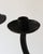 Metal Mid-Century Brutalist Wrought Iron Candlesticks in the style of Marolles Artisans, France, 1950s, Set of 2 For Sale - Image 7 of 12