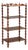 19th Century Walnut Etagere with Turned Columns, Italy For Sale