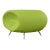 Modern Pebble Scalloped Stool or Ottoman by Allermuir For Sale