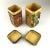 English Vintage Oriental Nesting Tall Canisters - a Set For Sale - Image 3 of 13