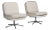 Pair of Variopur Space Age Upholstered Swivel Chairs, Antique, Germany, Circa 1970 For Sale