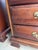 1970s Pair of Lexington 3-Drawer Cherrywood Oversized Nightstands For Sale - Image 9 of 9