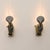 Italian Gothic Style Hand-Shaped Wall Sconces in Brass and Metal by Gio Ponti, 1970s, Set of 2 For Sale - Image 10 of 16