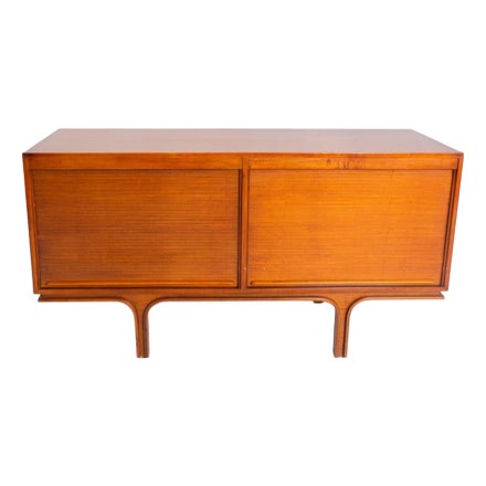 Vintage Rosewood Sideboard by Gianfranco Frattini for Bernini, 1960s For Sale