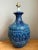 A vintage mid-century modern ceramic lamp with a sculptural silhouette and a confident dose of color, this striking accent...