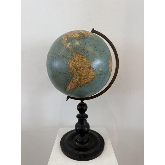 Antique Globe by Ernesto Shotte & Co., 1890s For Sale - Image 18 of 18