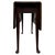 Wood 18th Century Antique English Walnut Drop-Leaf Gateleg Table For Sale - Image 7 of 13
