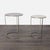 West Elm West Elm Enamel Top Nesting Tables For Sale - Image 4 of 6