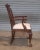Brown 1990s Set of 6 American Drew Mahogany Carved Chippendale Style Dining Chairs Claw & Ball Feet For Sale - Image 8 of 11