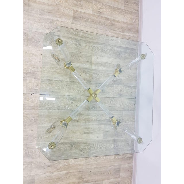 Hollywood Regency Coffee Table, France, 1970s For Sale - Image 10 of 15