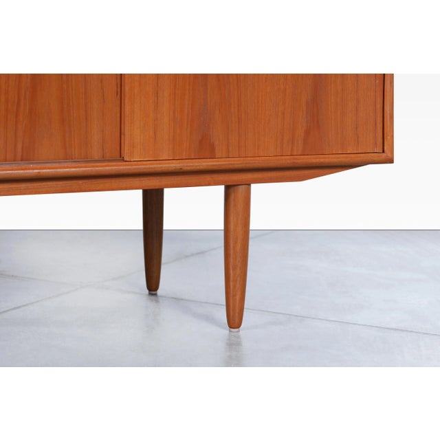 Danish Modern Teak Credenza by Axel Christensen for Aco Mobler, 1960s For Sale - Image 10 of 12