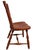 Farmhouse Mid 20th Century Set of Six Cushman Colonial Creations Maple Dining Chairs For Sale - Image 3 of 12