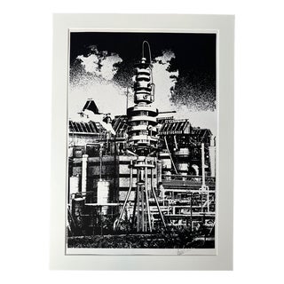 Laurent Lauwers, Signed Screen Print, 1960s For Sale