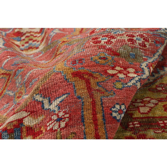 Late 19th Century Persian Mahal Rug, 10'02 X 13'11 For Sale In Dallas - Image 6 of 10