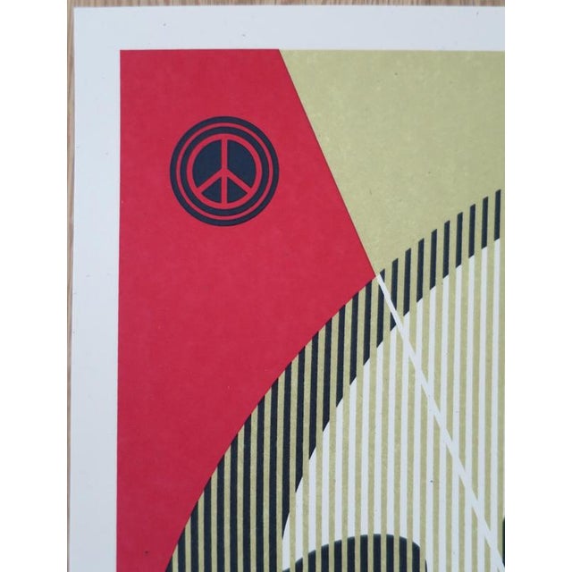 Shepard Fairey (Obey), I See Static Red, 2016, Silkscreen For Sale - Image 6 of 7