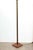 Mid-Century Modern Nessen Studios Brass & Walnut Floor Lamp With Milk Glass Liner Shade, 1950's For Sale - Image 3 of 13