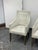 2010s Custom Design Slope Arm Chairs, Pair For Sale - Image 5 of 12