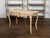 18th Century French Rococo 18th Century Beech Wood Marble Top Console Table with Carved Apron For Sale - Image 5 of 11