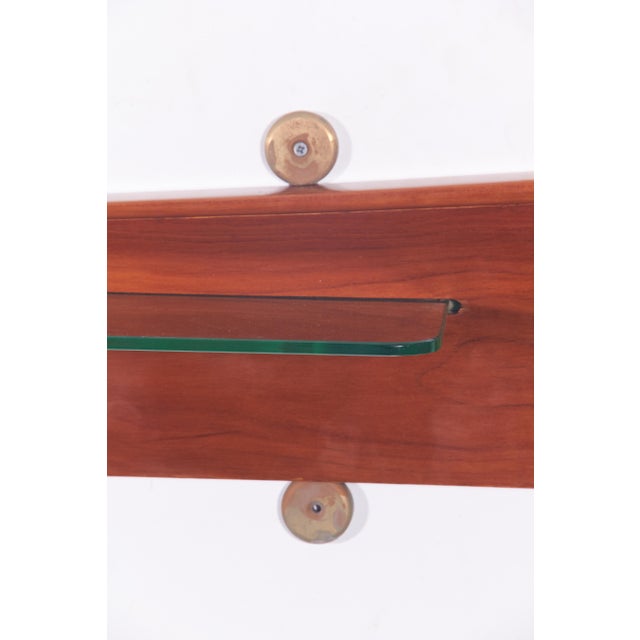 Metal Mid-Century Wall Console attributed to Vittorio Dassi, 1950s For Sale - Image 7 of 11