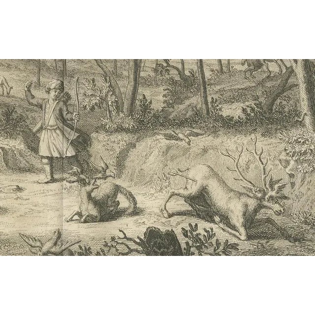 Paper Philips, Hunting Scene, 1700s, Paper For Sale - Image 7 of 10