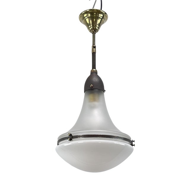 Bauhaus Luzette Lamp attributed to Peter Behrens for Siemens-Schuckert Werke, 1930s For Sale