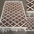 Handmade Tunisian wool rug - 1m74x1m11.