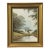 River Bridge with Figures in English Countryside by 20th Century British Artist Circa 1995 For Sale
