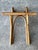 Wood Vintage Bielecky Brothers Rattan Hook on Side Table For Sale - Image 7 of 12