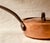 French 1970s Baumalu French Tinned Copper Sauté Pan With Lid, Cast Iron Handle, Made in Alsace, France, 6.75" Diameter, 1 Quart For Sale - Image 3 of 15
